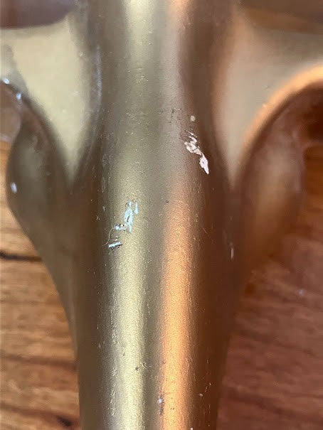 ADULT Venetian Golden Accents Beak Mask Long Nose
