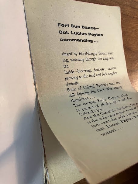 FORT SUN DANCEW by Manly Wade Wellman 1955