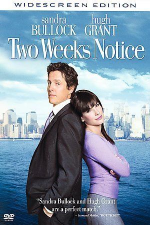 Two Weeks Notice (Snapcase, Widescreen) - DVD - Acceptable