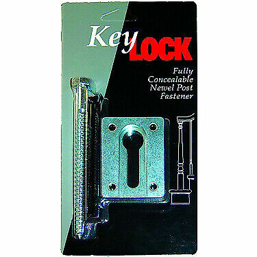 L.J. Smith Keylock Newel Post Fastener Fully Concealable Lot of 3 - #6283