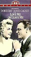 MGM Presents Doris Day & James Cagney in Love Me or Leave Me (VHS, 1988)