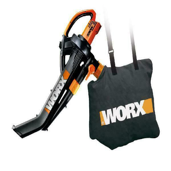 WORX Trivac WG505 Black/Orange 3-in-1 Leaf Vacuum Blower NEW SEALED